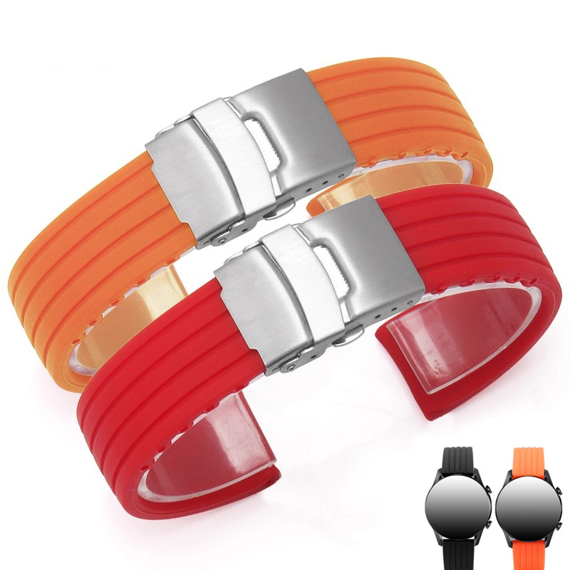 Fossil Smartwatch Accessories - Silicone Watchbands for Huawei Watch GT4/GT3
