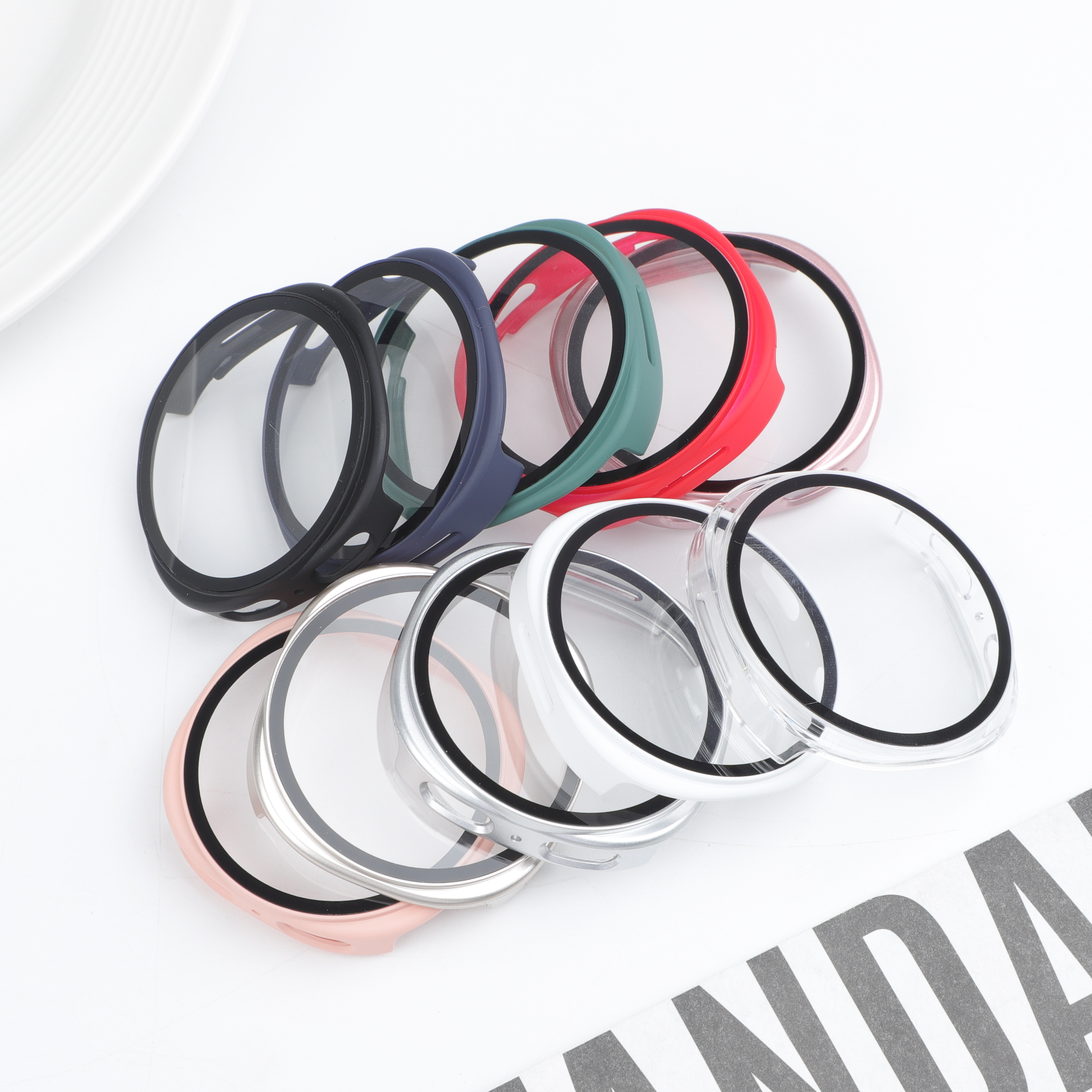Smartwatch Band Accessories - Hard PC Case for Samsung Galaxy