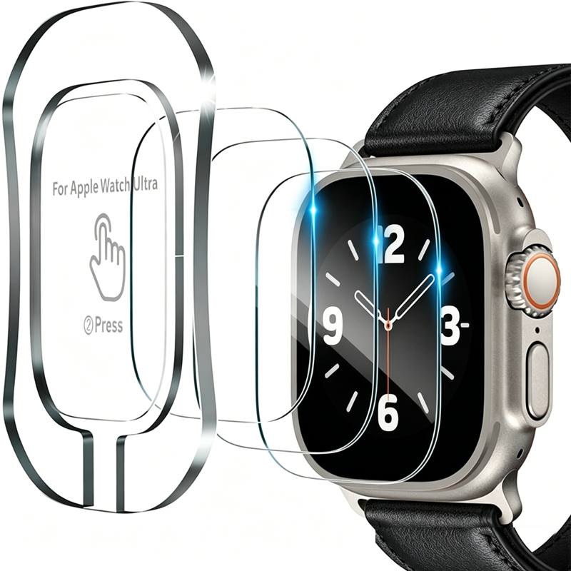 Watch Case Bumper - Tempered Glass for Apple Watch Ultra
