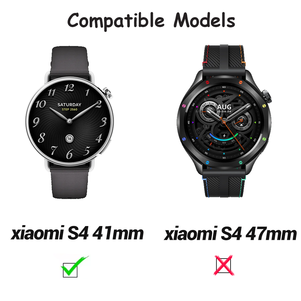 18mm Braided Magnetic Buckle S - مراجعة Xiaomi Smartwatch S4 Accessories وسعره