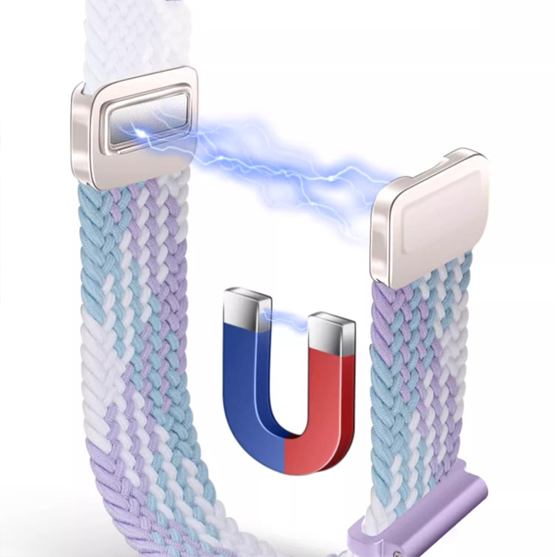 18mm Braided Magnetic Buckle S - مراجعة Xiaomi Smartwatch S4 Accessories وسعره