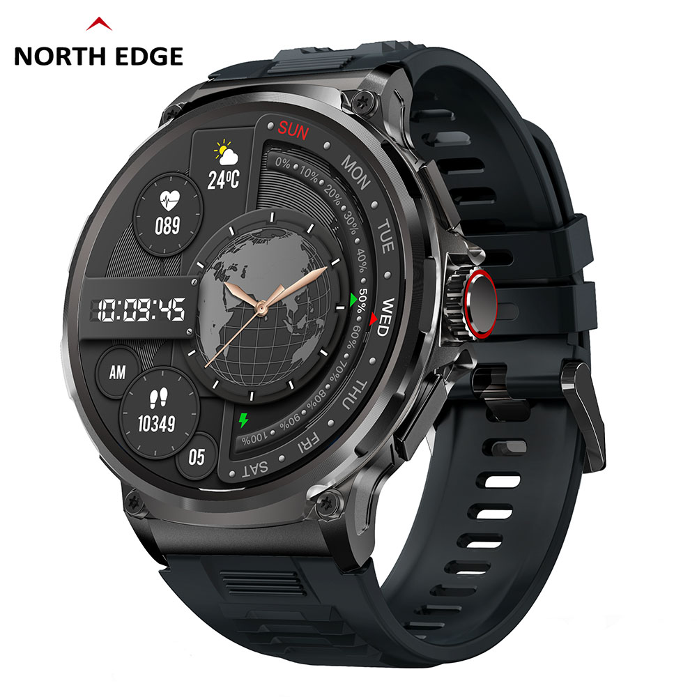 NORTH EDGE 1.85' HD Display Sm - مراجعة Smartwatch Face وسعره