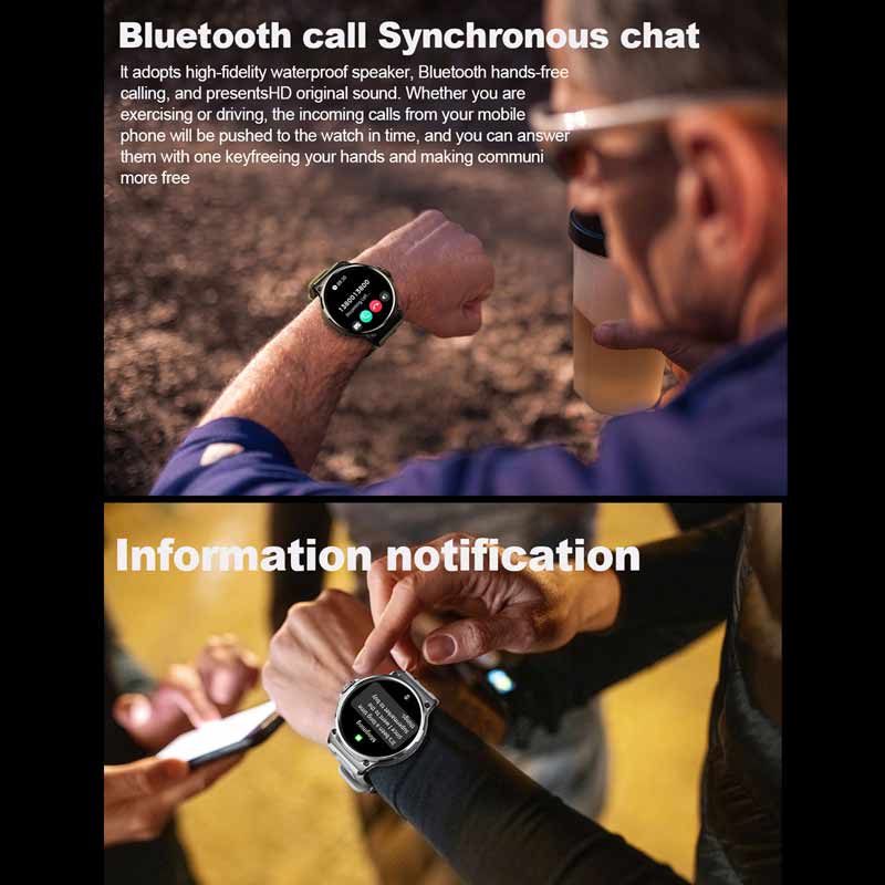 NORTH EDGE 1.85' HD Display Sm - مراجعة Smartwatch Face وسعره