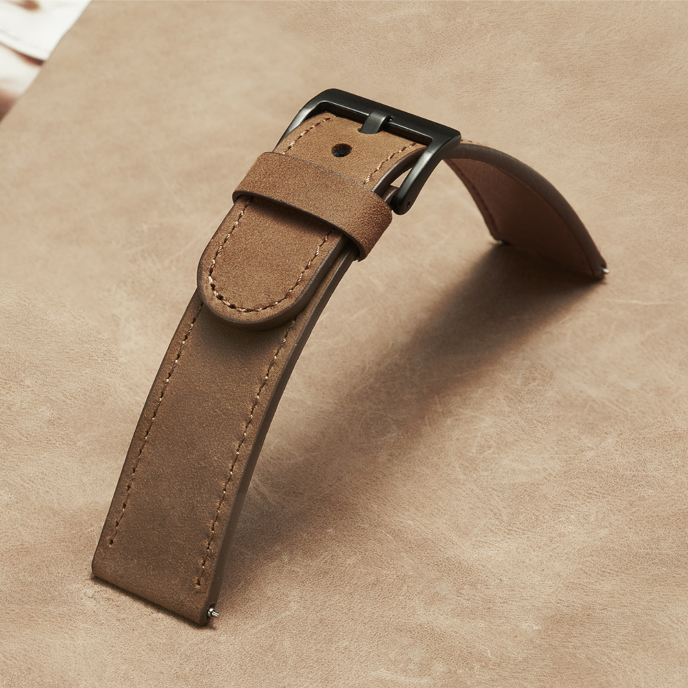 22mm Watch Strap Genuine Leath - مراجعة Smartwatch Accessories Shop وسعره