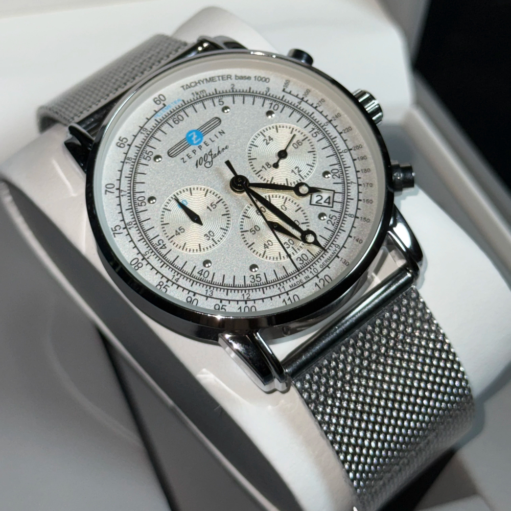 New Classic Men's Watch Three  - مراجعة Stainless Mesh Band وسعره