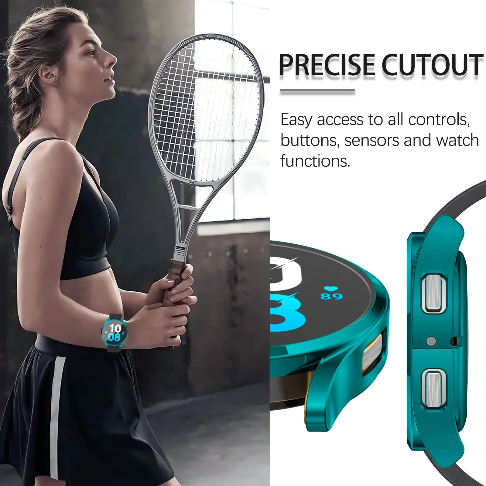 Case for Samsung Galaxy Watch  - مراجعة Accessories For Galaxy Watch 5 وسعره