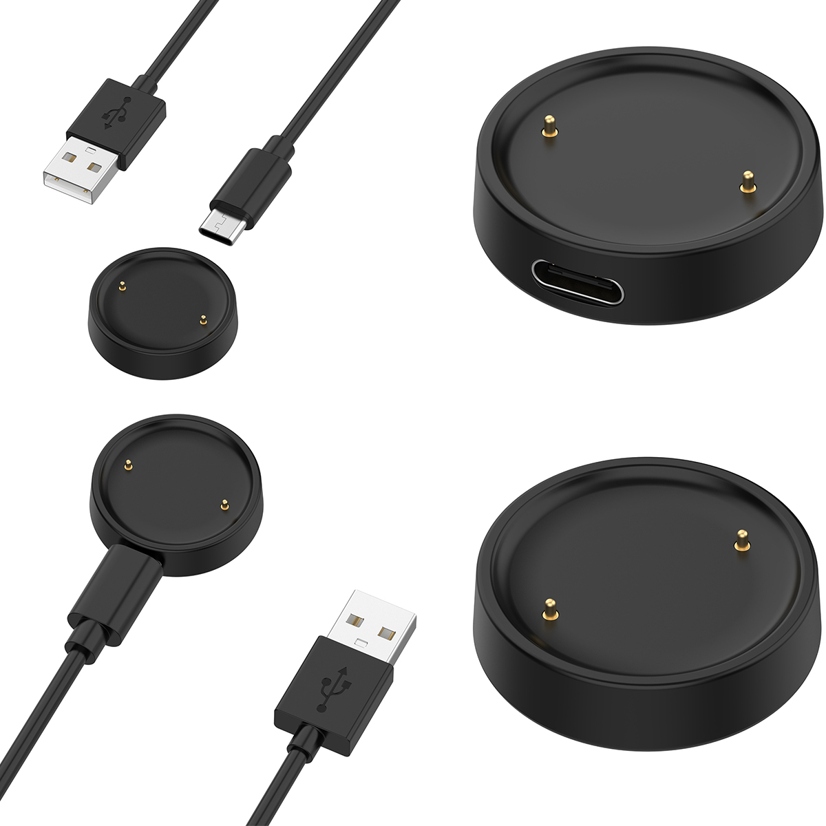 Charging base For Amazfit Acti - مراجعة Amazfit Smartwatch Accessories وسعره