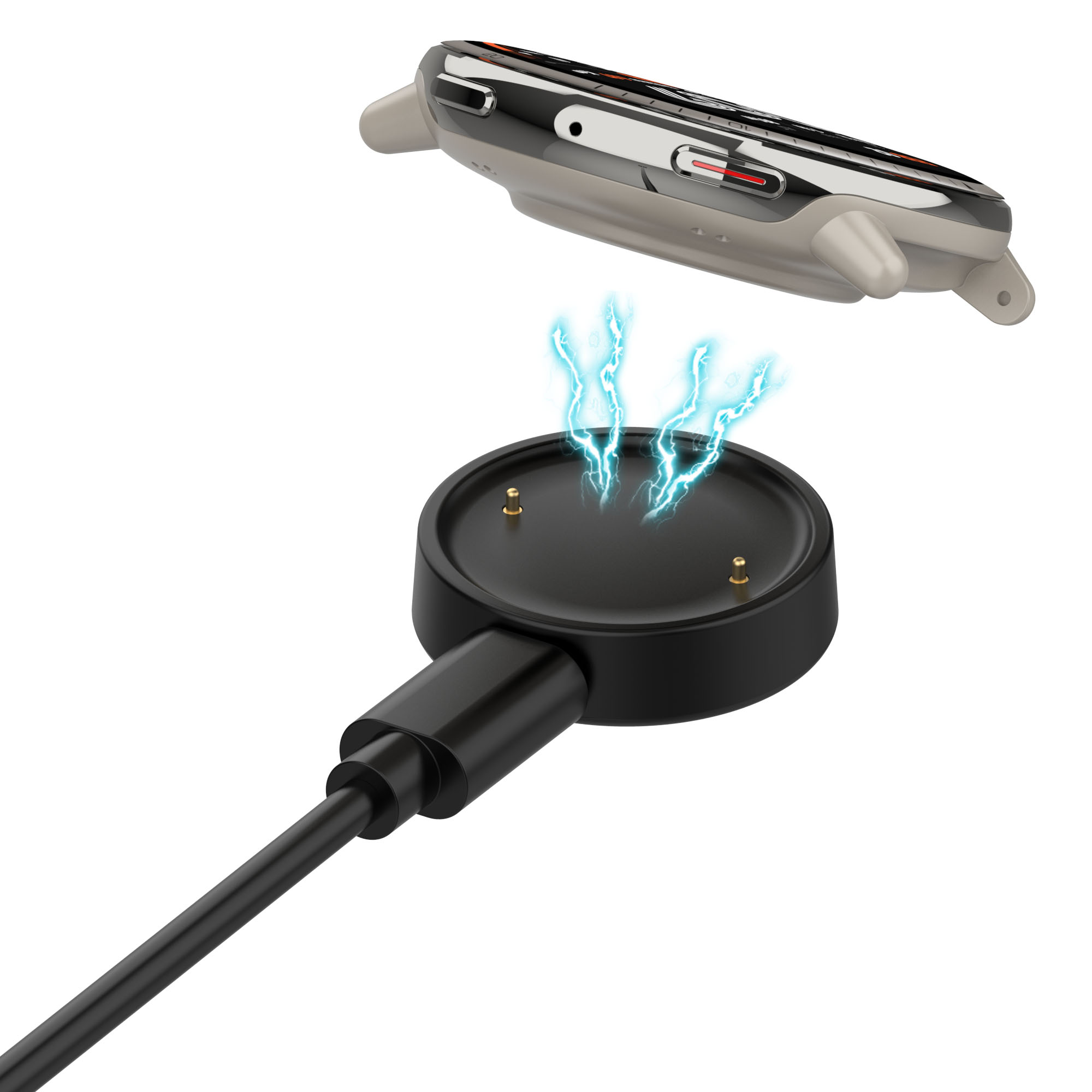 Charging base For Amazfit Acti - مراجعة Amazfit Smartwatch Accessories وسعره