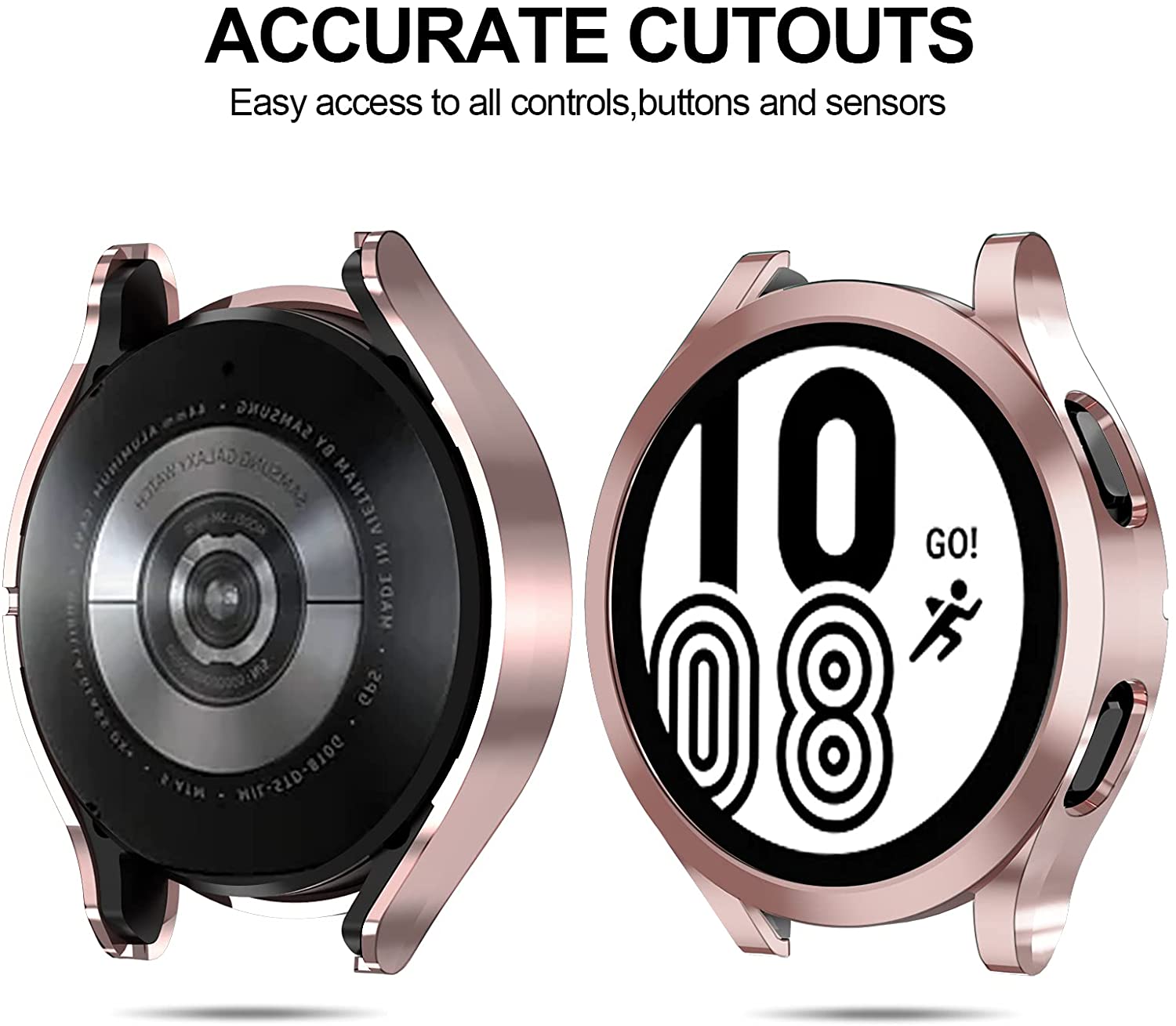 PC Case for Samsung Galaxy wat - مراجعة Smartwatch Band Accessories وسعره