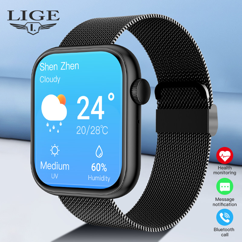 LIGE New Women Smart Watch 1.8 - مراجعة Smartwatch X12 وسعره