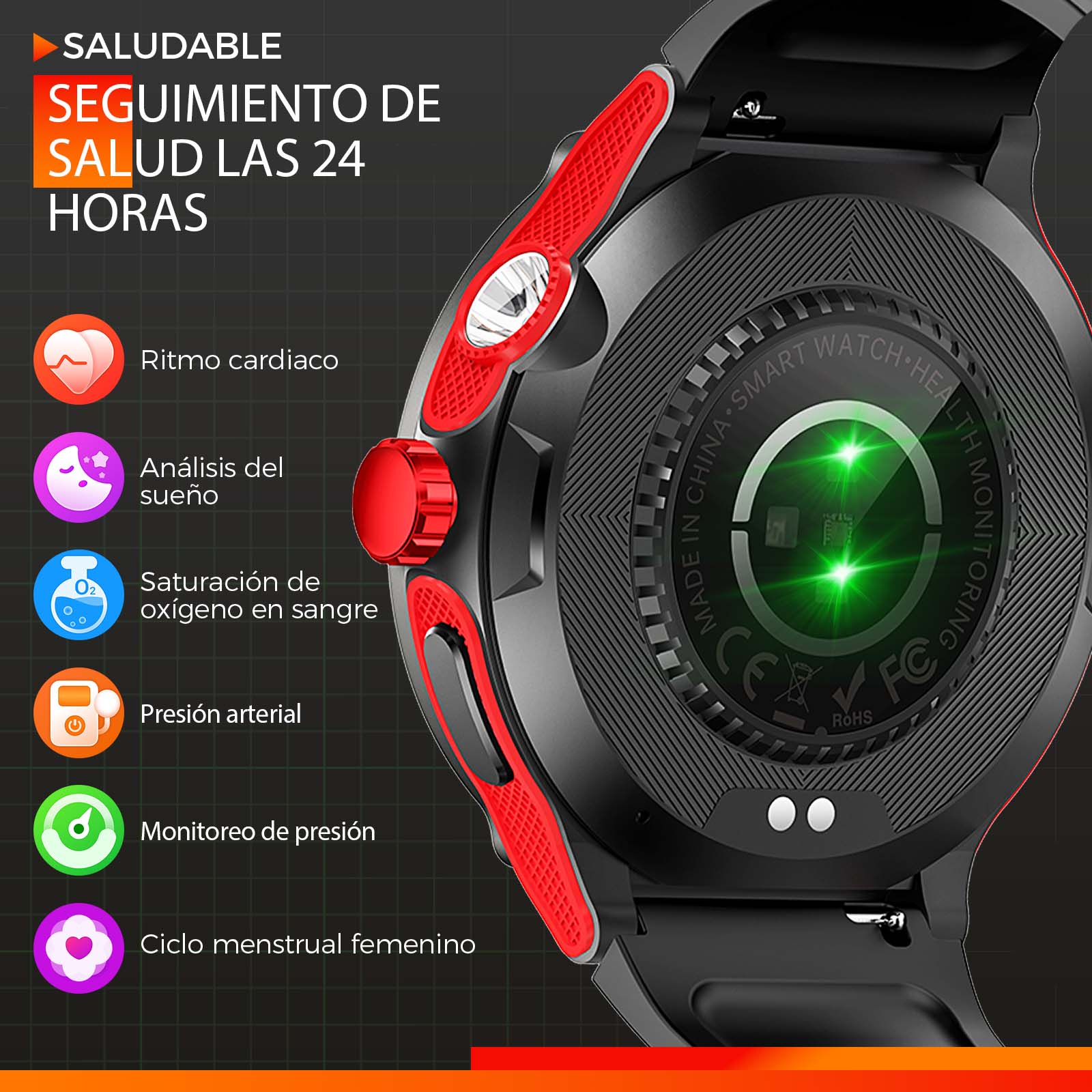 EIGIIS Smart Watch 3ATM Waterp - مراجعة Smartwatch Face وسعره