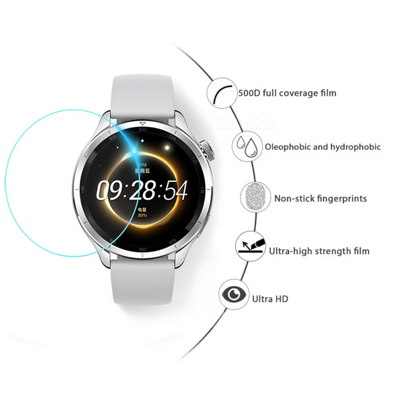 Tempered Glass for Xiaomi Mi W - مراجعة Xiaomi Smartwatch S4 Accessories وسعره