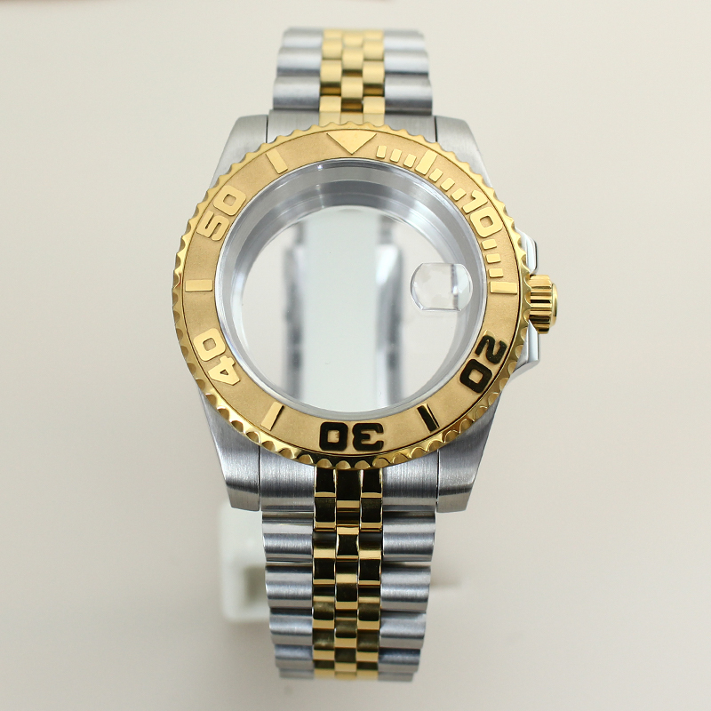 40mm Silvery Rose Gold Watch C - مراجعة Ceramic Link Bracelet وسعره