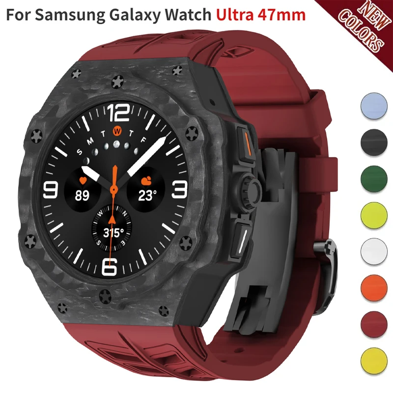 Luxury Modification Kit for Sa - مراجعة Samsung Smartwatch Ultra Accessories وسعره