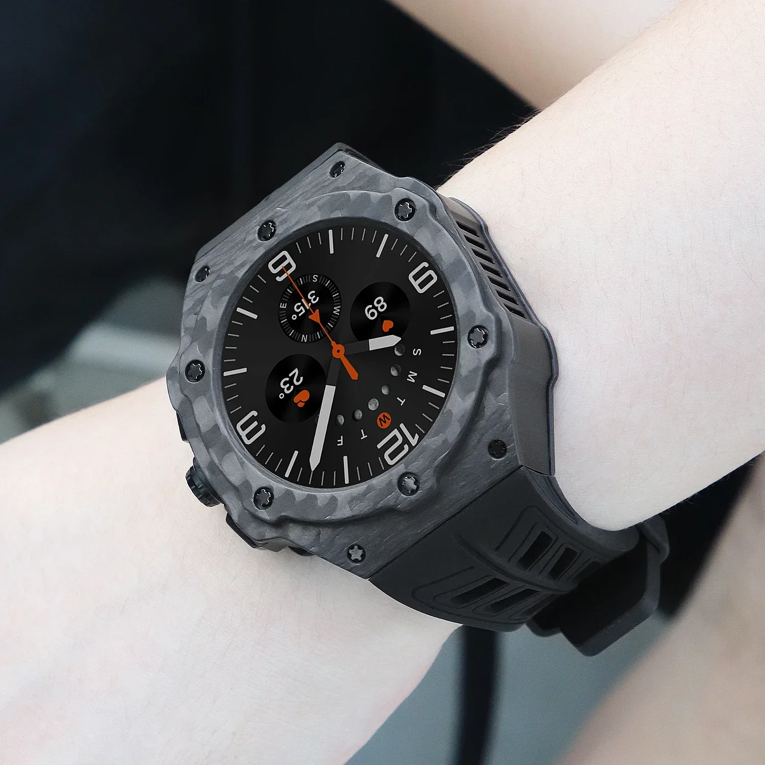 Luxury Modification Kit for Sa - مراجعة Samsung Smartwatch Ultra Accessories وسعره