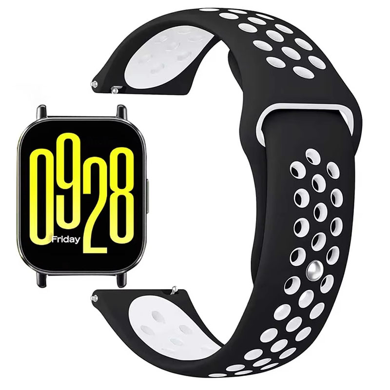 22MM 20mm Silicone Strap For X - مراجعة Xiaomi Smartwatch S4 Accessories وسعره