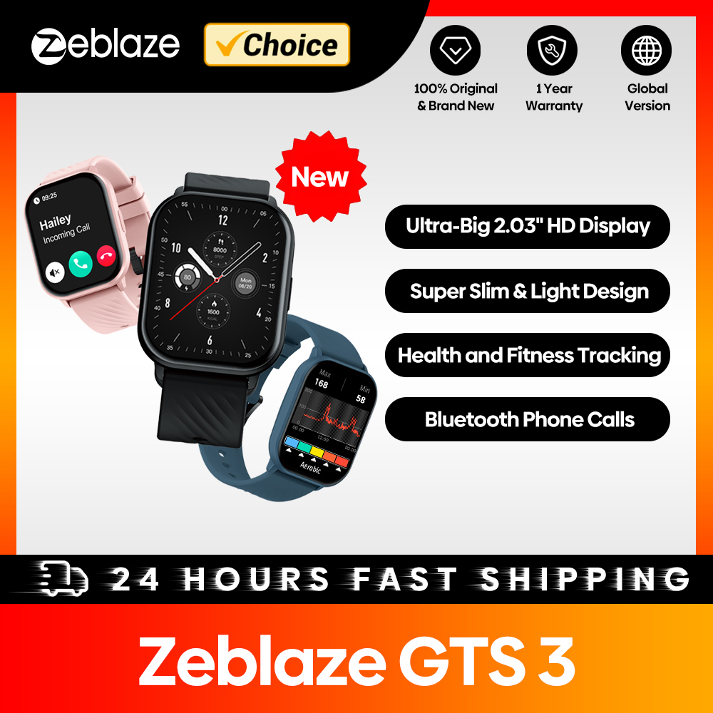 New Zeblaze GTS 3 Voice Callin - مراجعة Smartwatch X12 وسعره
