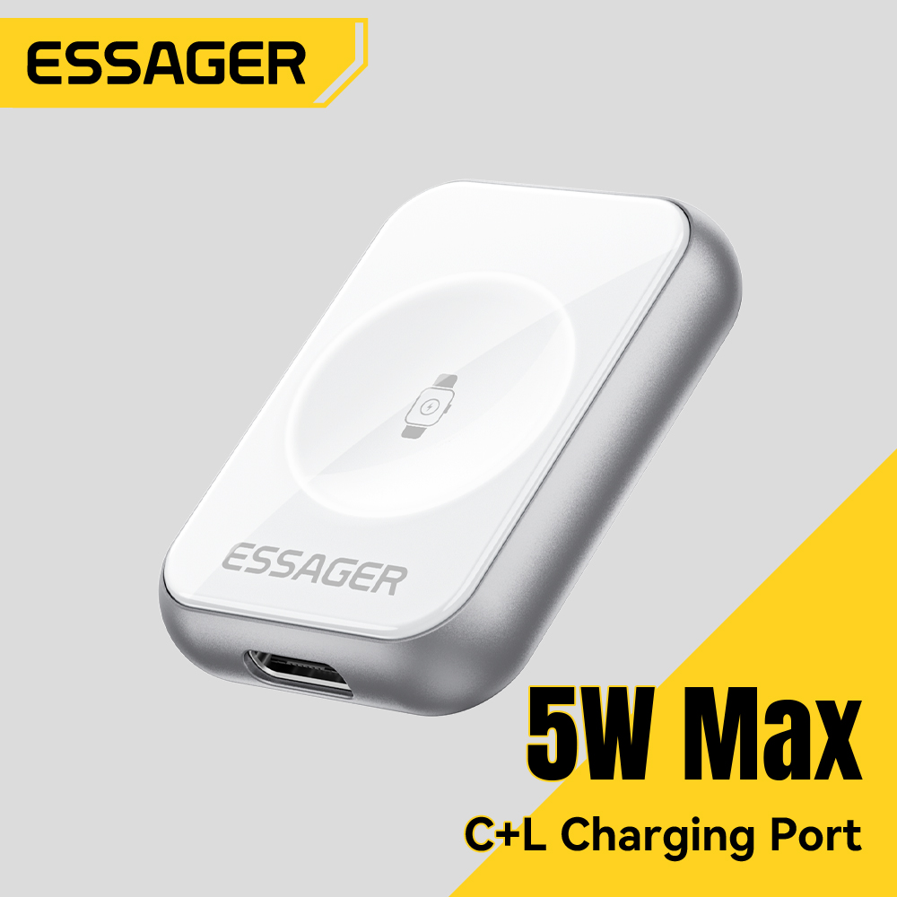 Essager 5W Magnetic Wireless C - مراجعة Wireless Charger Watch وسعره
