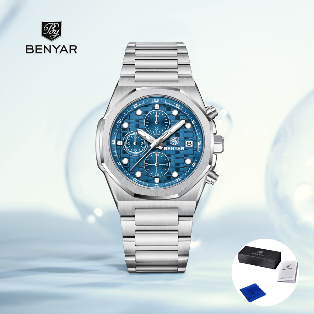 2025 New BENYAR Men's Watches  - مراجعة Accessories With Watch وسعره