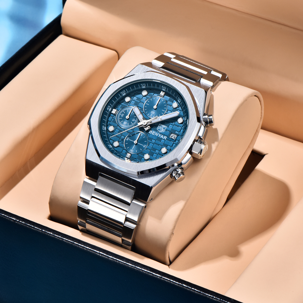 2025 New BENYAR Men's Watches  - مراجعة Accessories With Watch وسعره