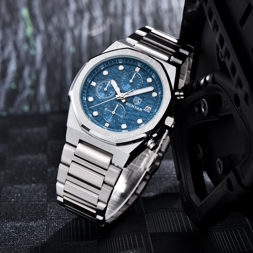 2025 New BENYAR Men's Watches  - مراجعة Accessories With Watch وسعره