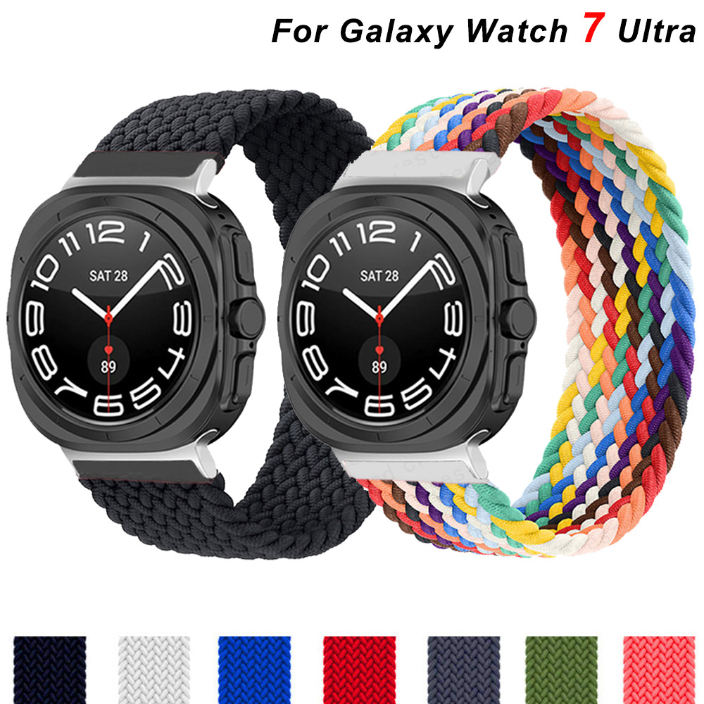 Braided solo loop Strap for Sa - مراجعة Samsung Smartwatch Ultra Accessories وسعره