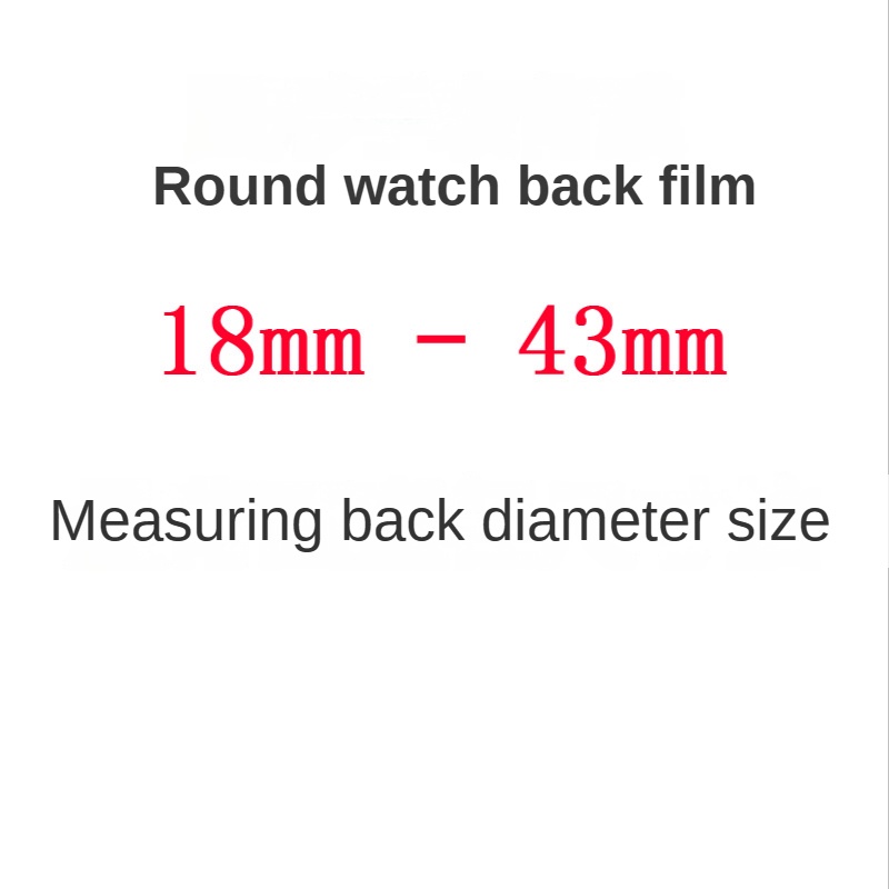 3PCS Round Watch Back Protecti - مراجعة Smartwatch Accessories Inside وسعره