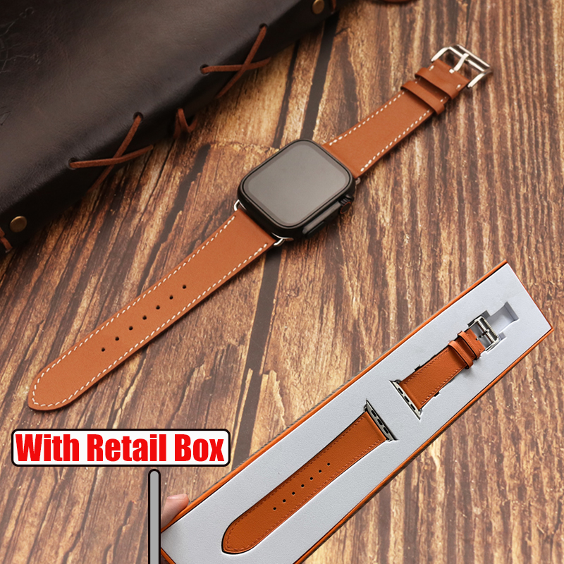 With Gift Box Genuine Leather  - مراجعة Smartwatch Accessories Shop وسعره