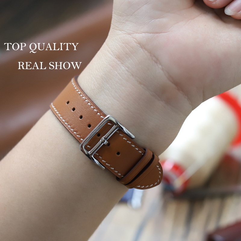 With Gift Box Genuine Leather  - مراجعة Smartwatch Accessories Shop وسعره