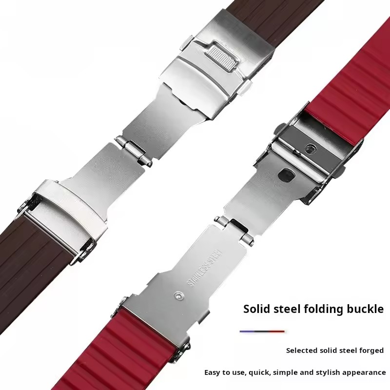 Silicone Watchbands for Huawei - مراجعة Fossil Smartwatch Accessories وسعره