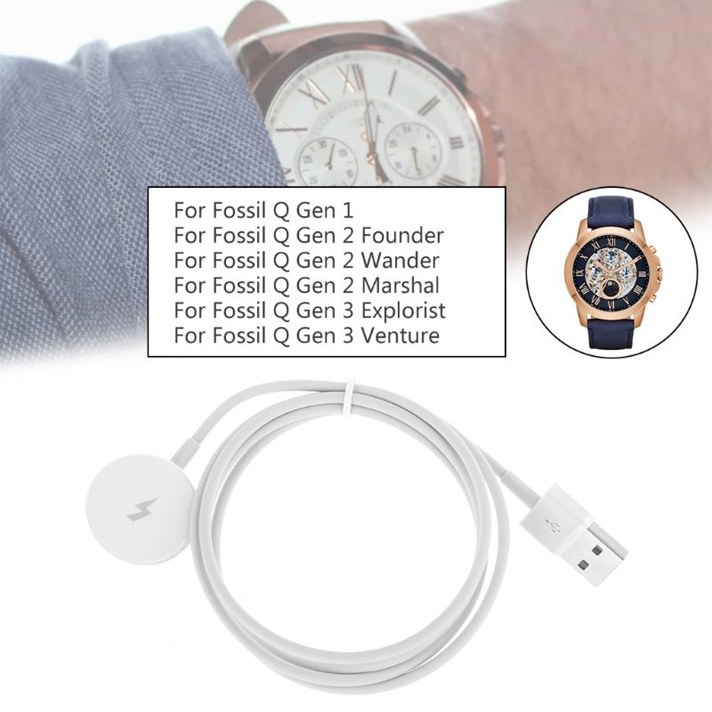 Wireless Smartwatch Charger Do - مراجعة Fossil Smartwatch Accessories وسعره