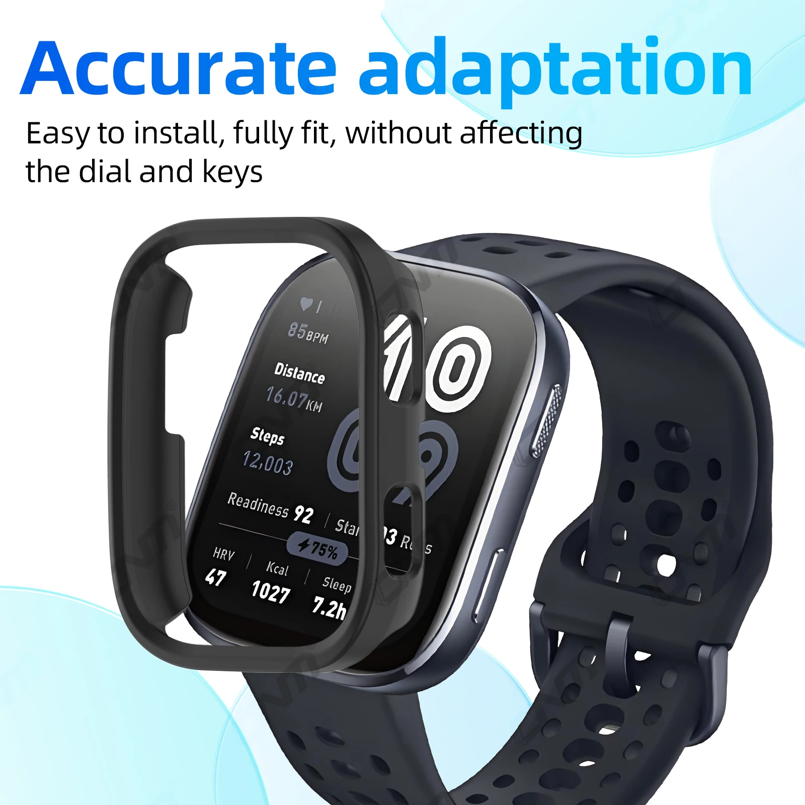 PC Hard Case for Amazfit BIP 6 - مراجعة Amazfit Smartwatch Accessories وسعره
