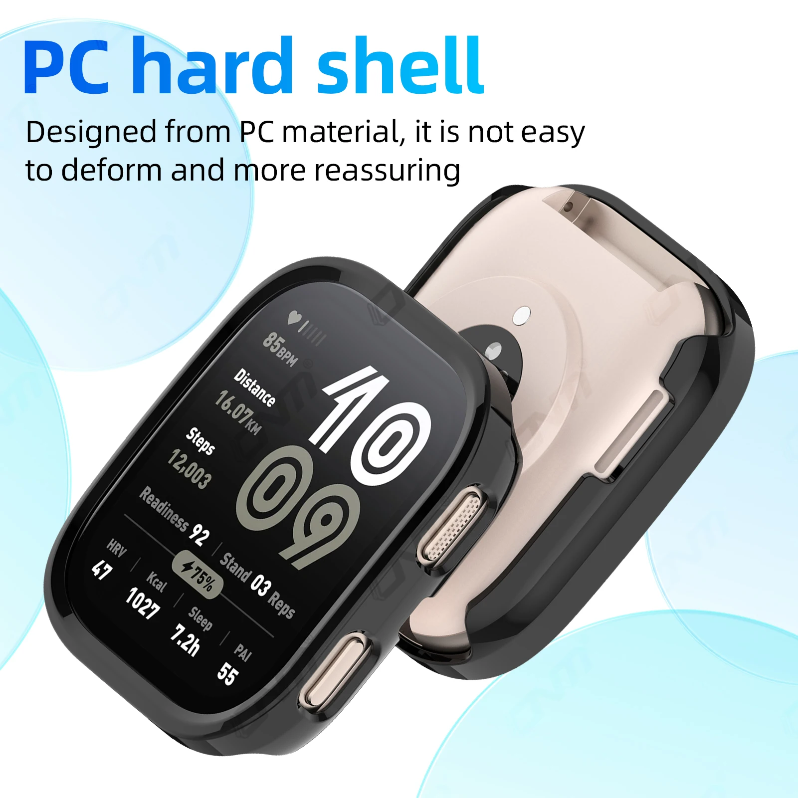 PC Hard Case for Amazfit BIP 6 - مراجعة Amazfit Smartwatch Accessories وسعره