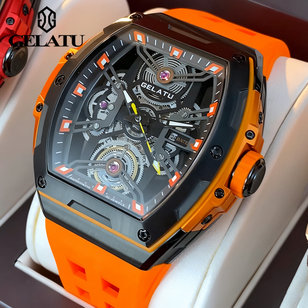 GELATU Men's Watches Trend Fas - مراجعة Accessories With Watch وسعره