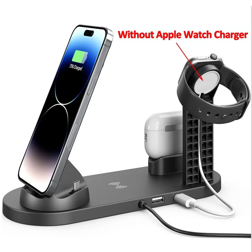 30W 7 in 1 Wireless Charger St - مراجعة Watch Charger Cable وسعره