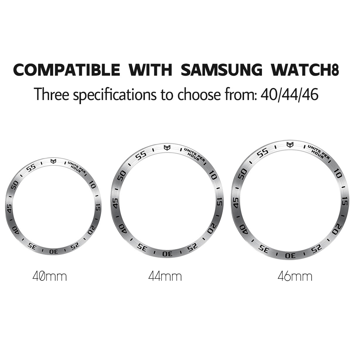 Metal Bezel Ring for Samsung G - مراجعة Accessories For Galaxy Watch 5 وسعره