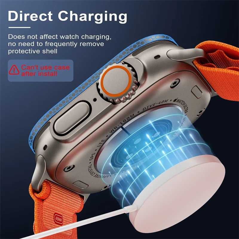 Tempered Glass for Apple Watch - مراجعة Watch Case Bumper وسعره