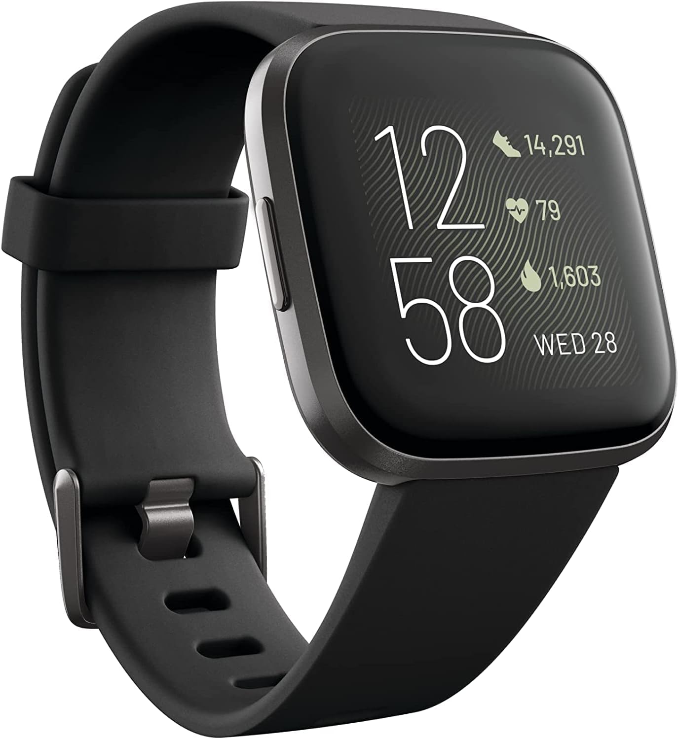 Fitbit Versa 2 Health and Fitn - مراجعة Smartwatch Face وسعره