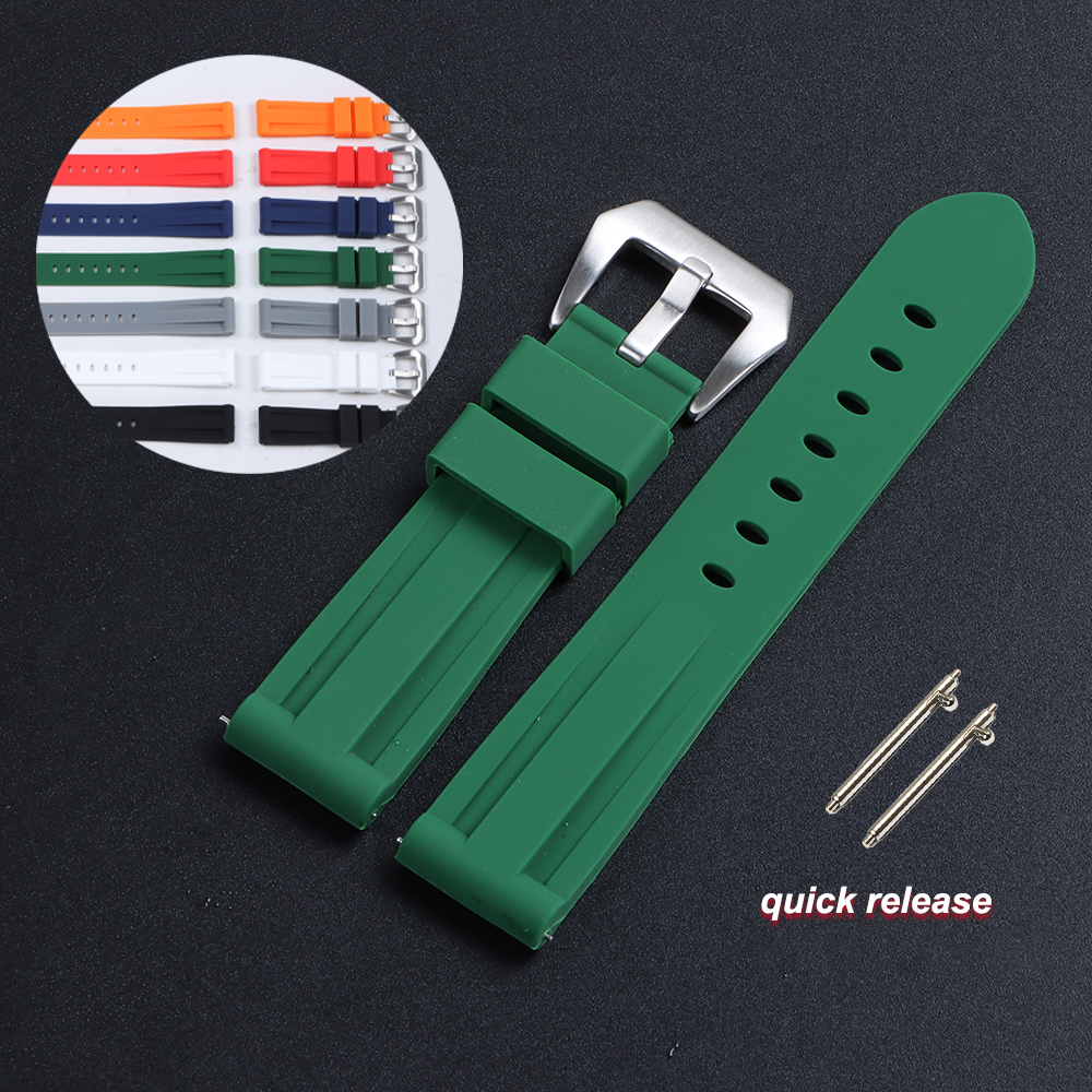 20mm 22mm 24mm 26mm Silicone W - مراجعة Fossil Smartwatch Accessories وسعره