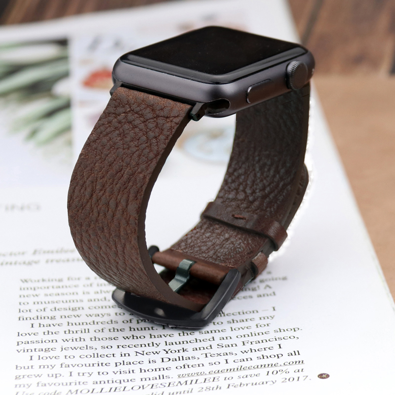 Italian Calfskinl Strap for Ap - مراجعة Smartwatch Accessories Shop وسعره