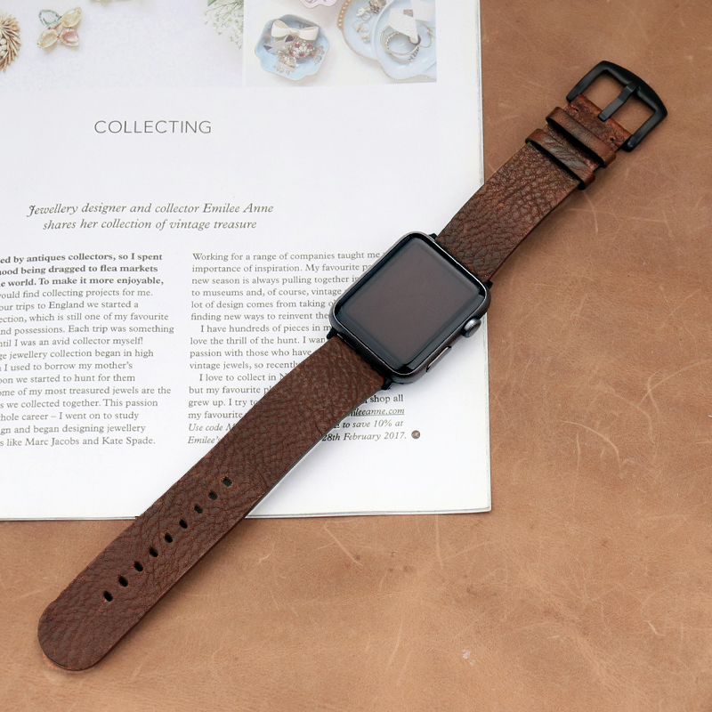 Italian Calfskinl Strap for Ap - مراجعة Smartwatch Accessories Shop وسعره