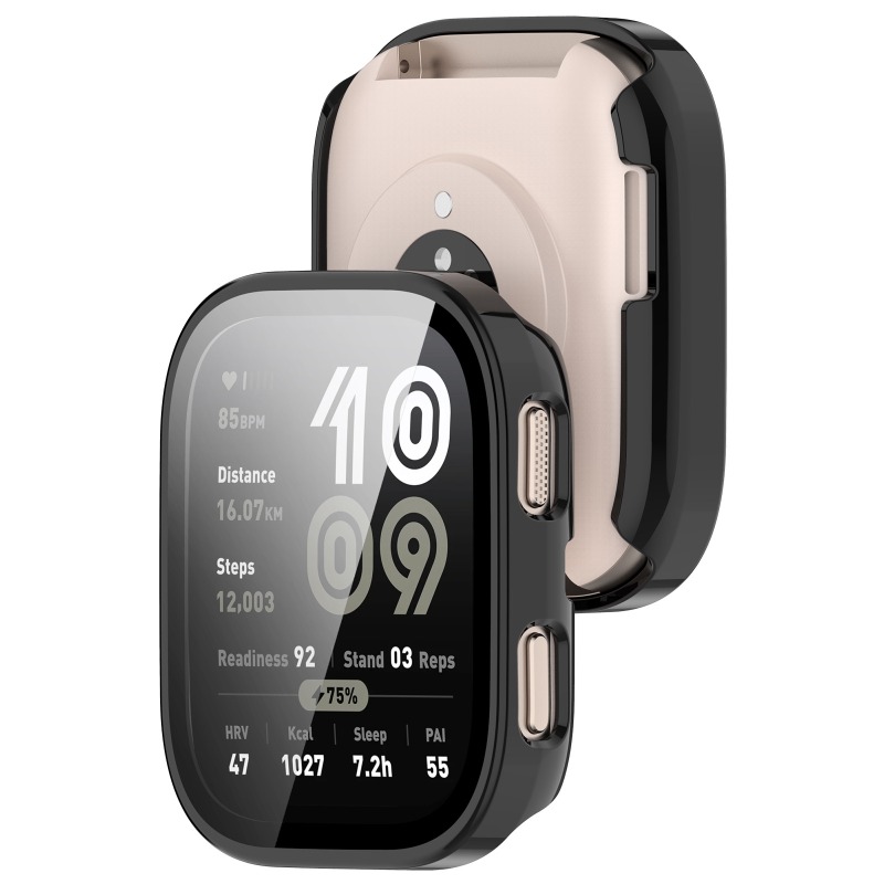 Glass+Cover For Amazfit Bip 6  - مراجعة Amazfit Smartwatch Accessories وسعره