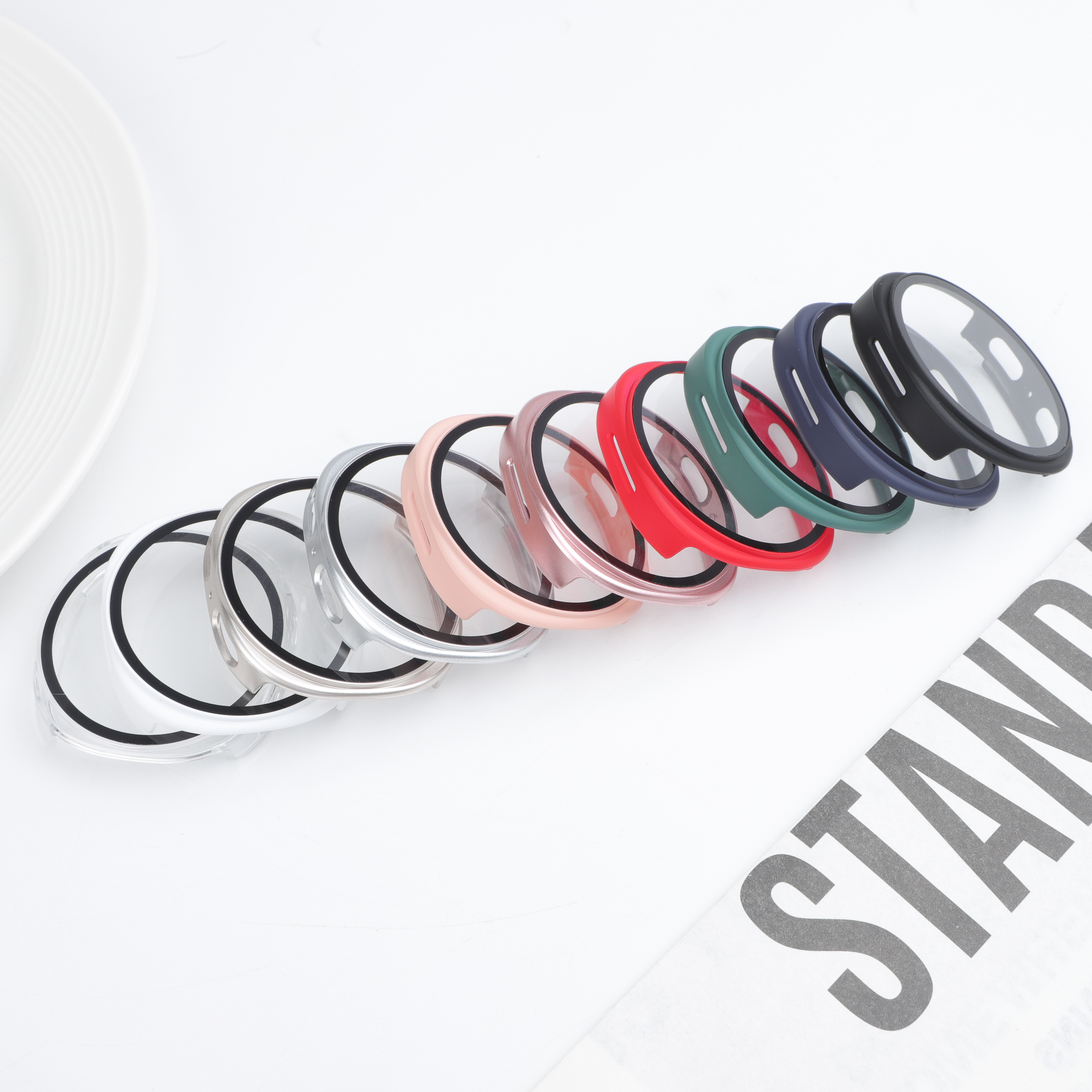 Hard PC Case for Samsung Galax - مراجعة Smartwatch Band Accessories وسعره