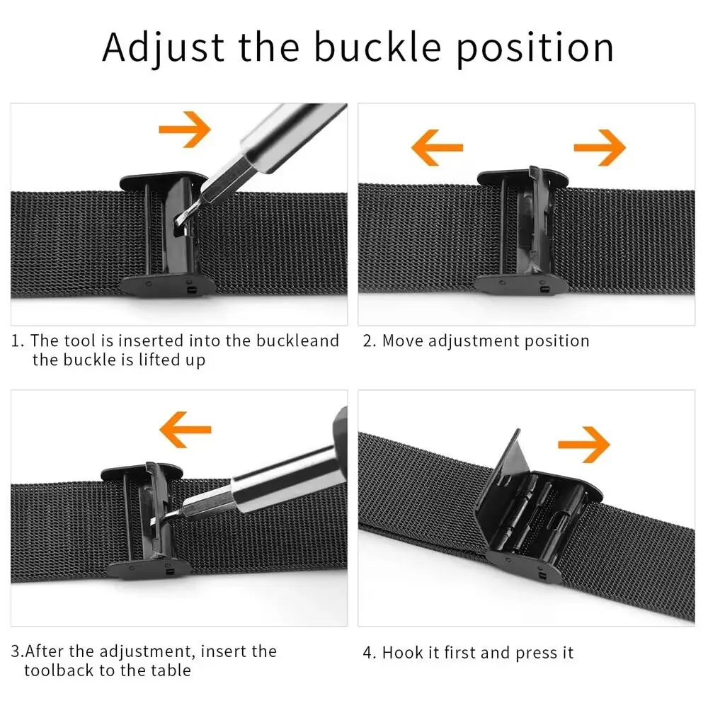 Metal Bands for Garmin Venu X1 - مراجعة Stainless Mesh Band وسعره