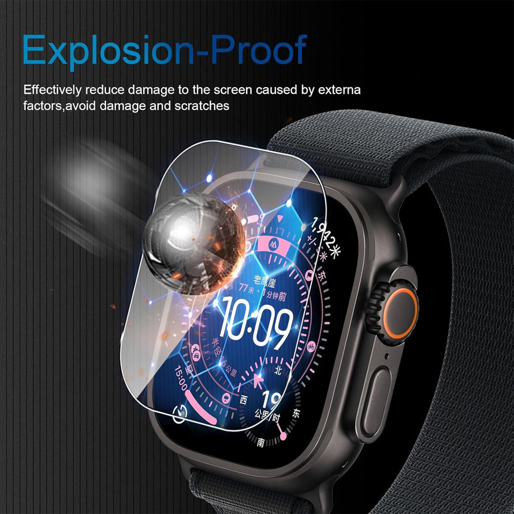 Tempered Glass For Apple Watch - مراجعة Watch Case Bumper وسعره