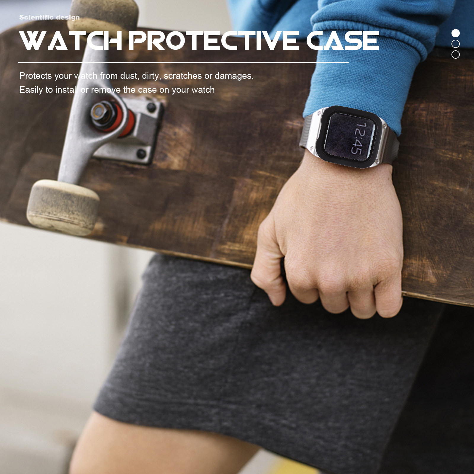 2Pcs Protective Watch Case Har - مراجعة Smartwatch Face وسعره