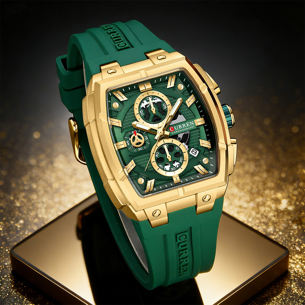 CURREN Luxury Vintage Watch fo - مراجعة Accessories With Watch وسعره
