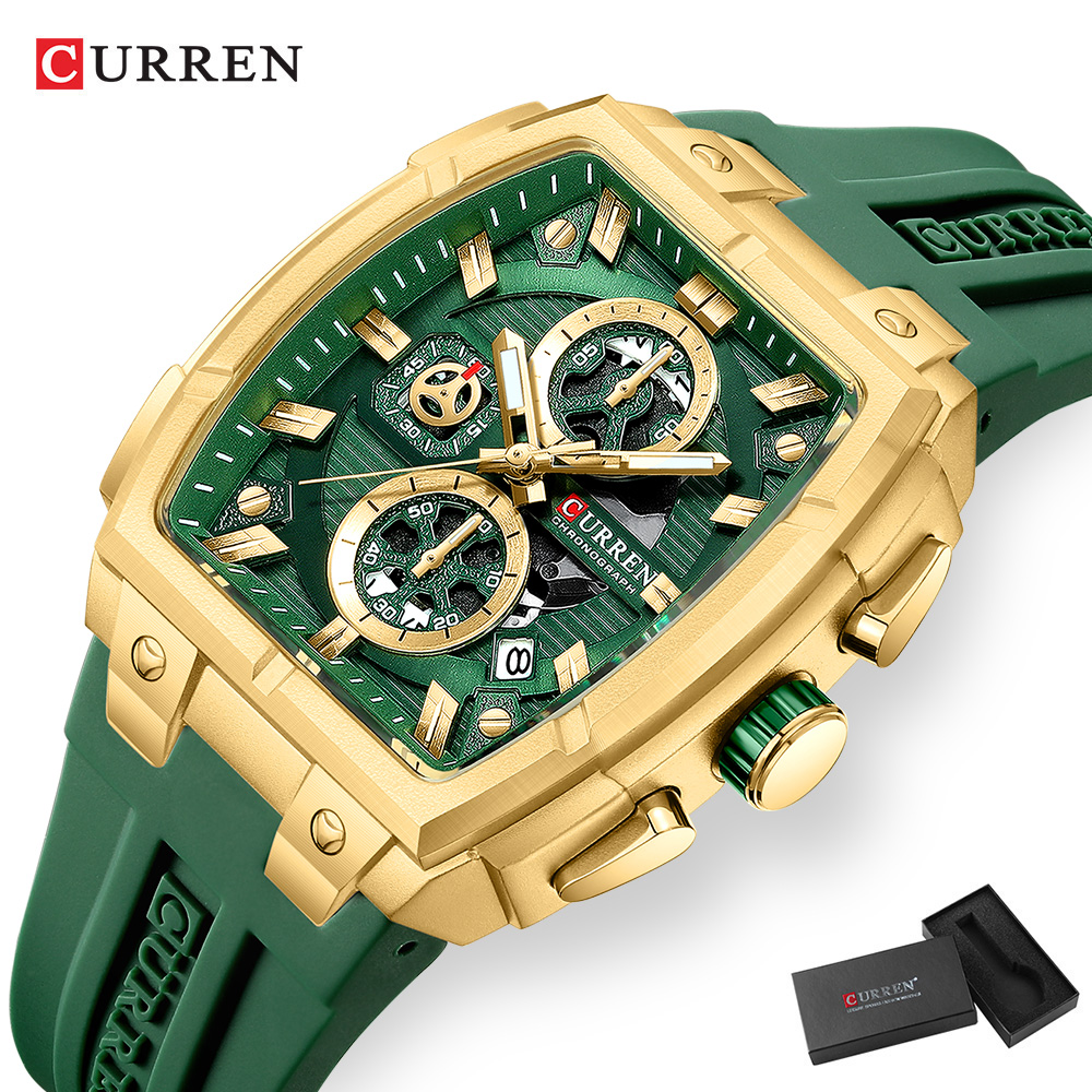 CURREN Luxury Vintage Watch fo - مراجعة Accessories With Watch وسعره