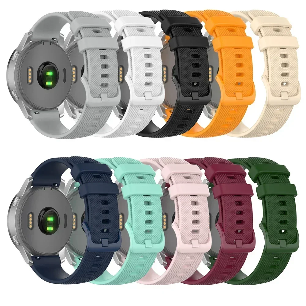 22mm 20mm Silicone Strap For F - مراجعة Fossil Smartwatch Accessories وسعره