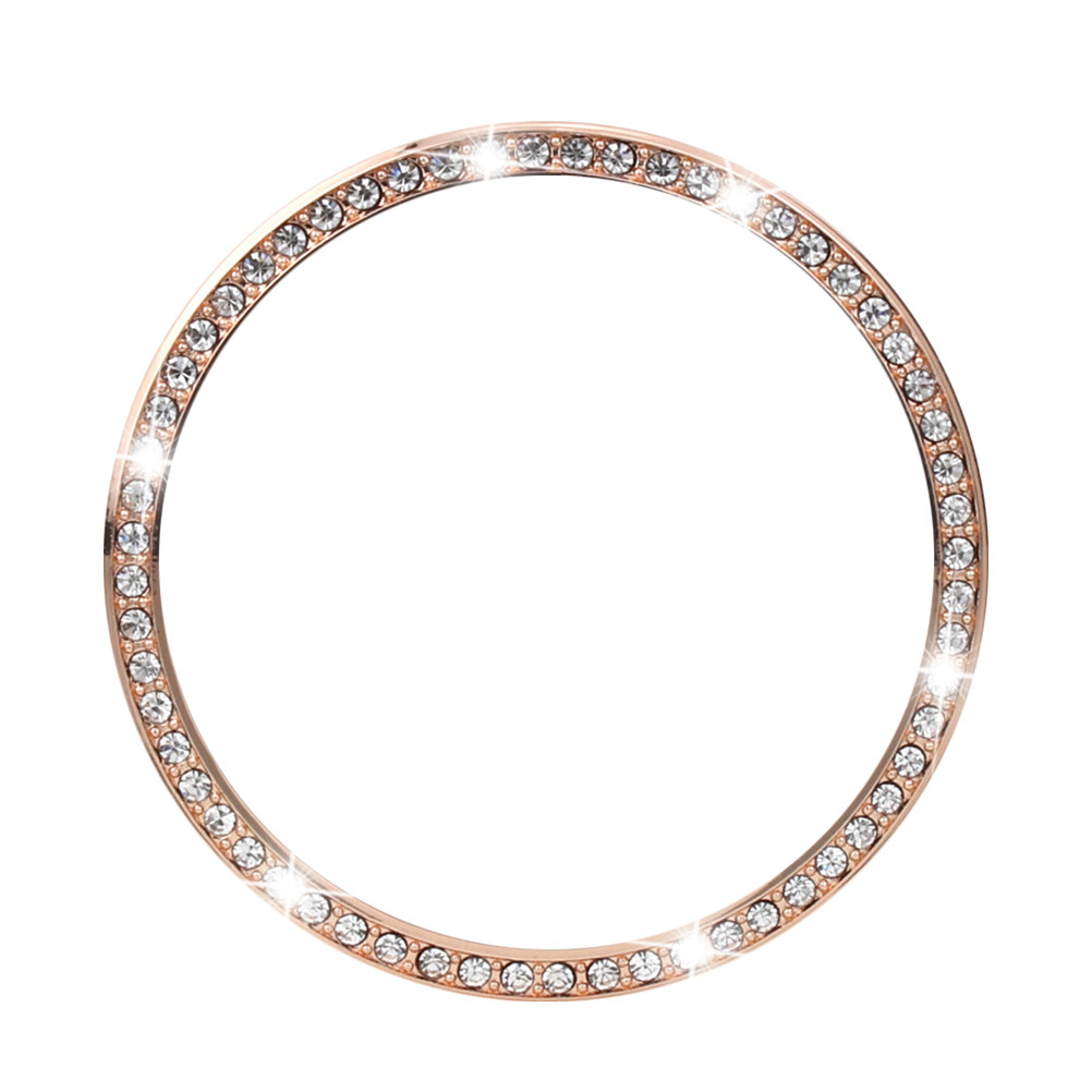 Shiny Metal Bling Watch Bezel  - مراجعة Smartwatch Watch Accessories وسعره
